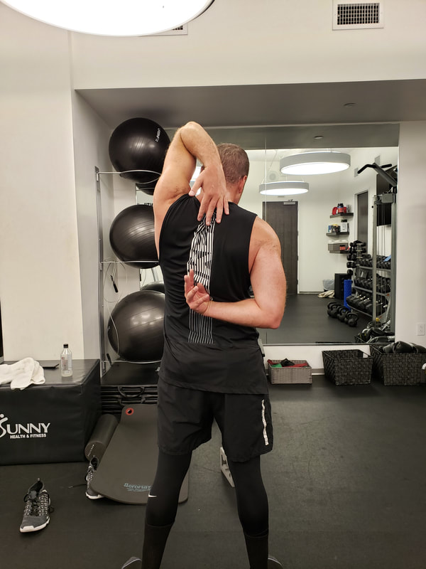 Stretching session