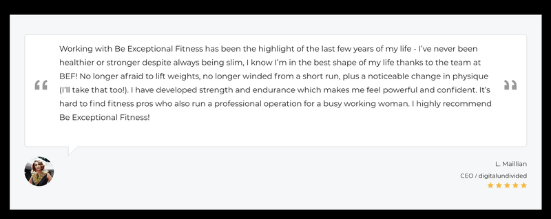 Client testimonial 6
